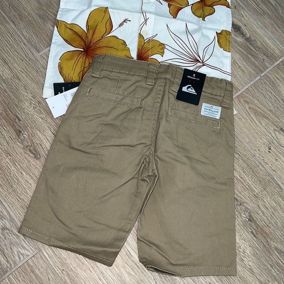 ๐ QUIKSILVER SHIRT AND SHORT SET BUNDLE BOX FOR BOYS SIZE 5 ๐ - Picture 7 of 8